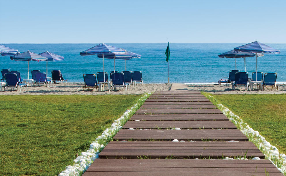 Santa Helena Beach Resort Platanés Exteriör bild